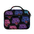 Colorful Tiger Head Pattern Print Briefcase Bible Bag