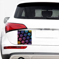 Colorful Tiger Head Pattern Print Car Sticker