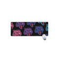 Colorful Tiger Head Pattern Print Extended Mouse Pad