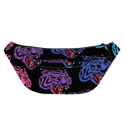 Colorful Tiger Head Pattern Print Fanny Pack