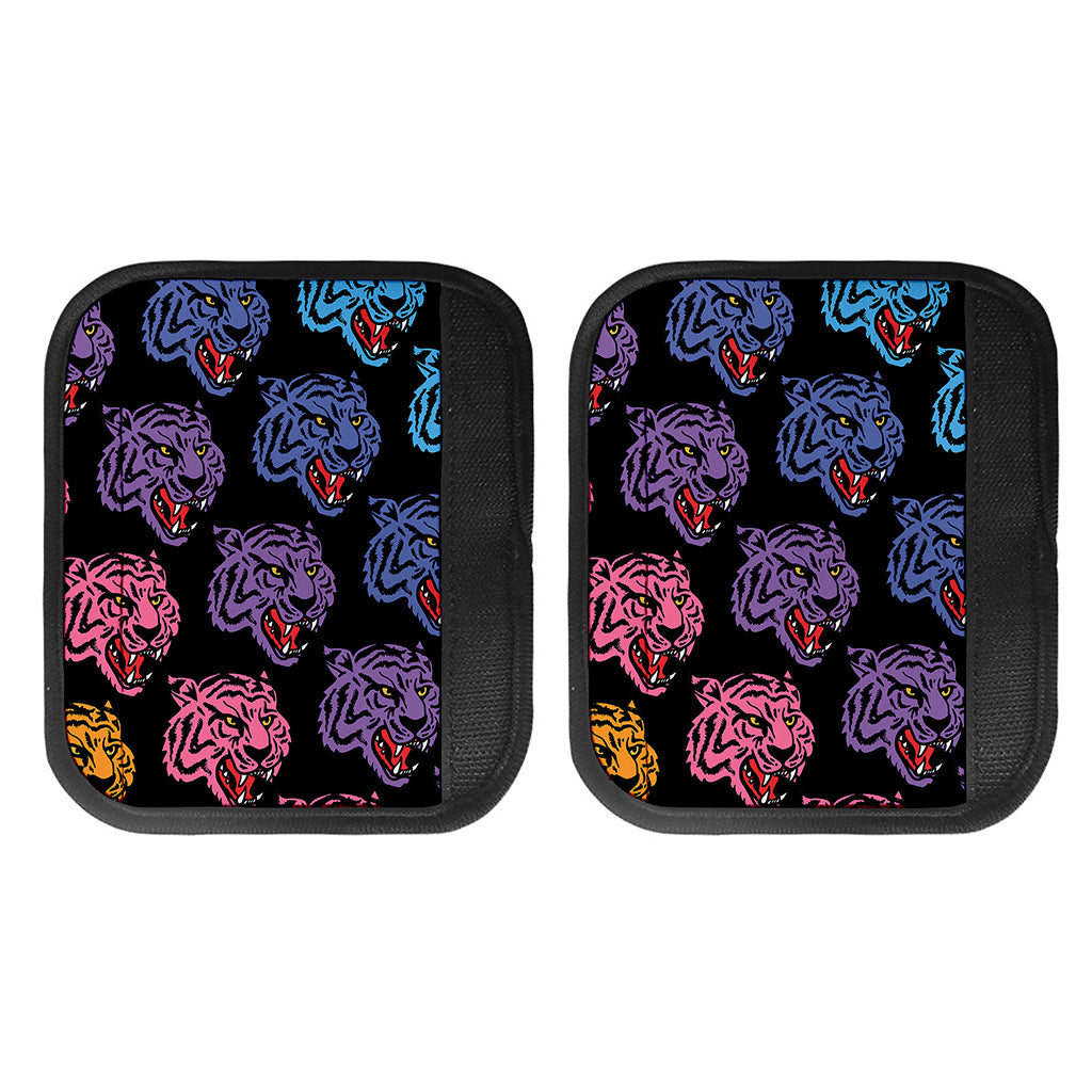 Colorful Tiger Head Pattern Print Handle Covers