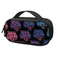 Colorful Tiger Head Pattern Print Portable Cooler Travel Case