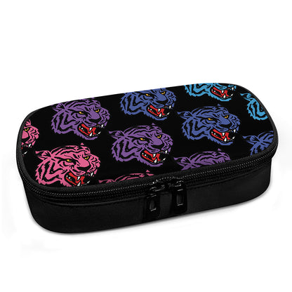 Colorful Tiger Head Pattern Print Insulin Cooler Travel Case