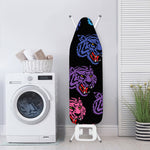 Colorful Tiger Head Pattern Print Ironing Board Cover
