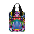 Colorful Tiger Portrait Print Bible Tote Bag
