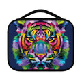 Colorful Tiger Portrait Print Classic Bible Case