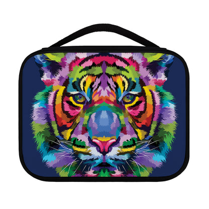 Colorful Tiger Portrait Print Classic Bible Case