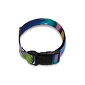 Colorful Tiger Portrait Print Dog Collar