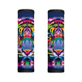 Colorful Tiger Portrait Print Handle Covers