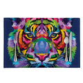 Colorful Tiger Portrait Print Placemat