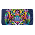 Colorful Tiger Portrait Print Towel