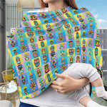 Colorful Tiki Pattern Print Baby Seat Cover