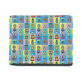 Colorful Tiki Pattern Print Bifold Wallet