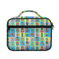 Colorful Tiki Pattern Print Briefcase Bible Bag