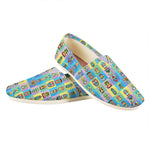 Colorful Tiki Pattern Print Casual Shoes