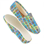 Colorful Tiki Pattern Print Casual Shoes