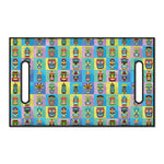Colorful Tiki Pattern Print Golf Cart Seat Cover