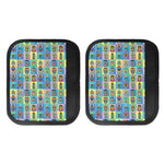 Colorful Tiki Pattern Print Handle Covers