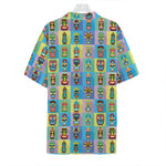 Colorful Tiki Pattern Print Hawaiian Shirt