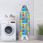 Colorful Tiki Pattern Print Ironing Board Cover