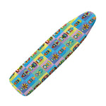 Colorful Tiki Pattern Print Ironing Board Cover