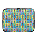 Colorful Tiki Pattern Print Laptop Sleeve