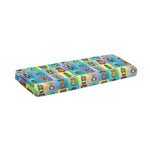 Colorful Tiki Pattern Print Piano Keyboard Cover