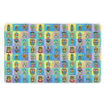Colorful Tiki Pattern Print Polyester Doormat