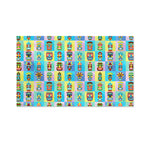 Colorful Tiki Pattern Print Polyester Flag