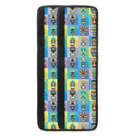 Colorful Tiki Pattern Print Refrigerator Handle Covers