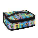Colorful Tiki Pattern Print Small Lunch Bag