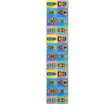 Colorful Tiki Pattern Print Table Runner