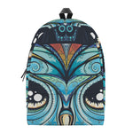 Colorful Tribal Owl Print Backpack