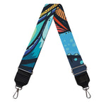 Colorful Tribal Owl Print Bag Strap