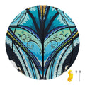 Colorful Tribal Owl Print Basketball