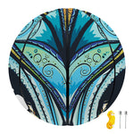 Colorful Tribal Owl Print Basketball