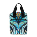 Colorful Tribal Owl Print Bible Tote Bag
