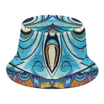 Colorful Tribal Owl Print Bucket Hat