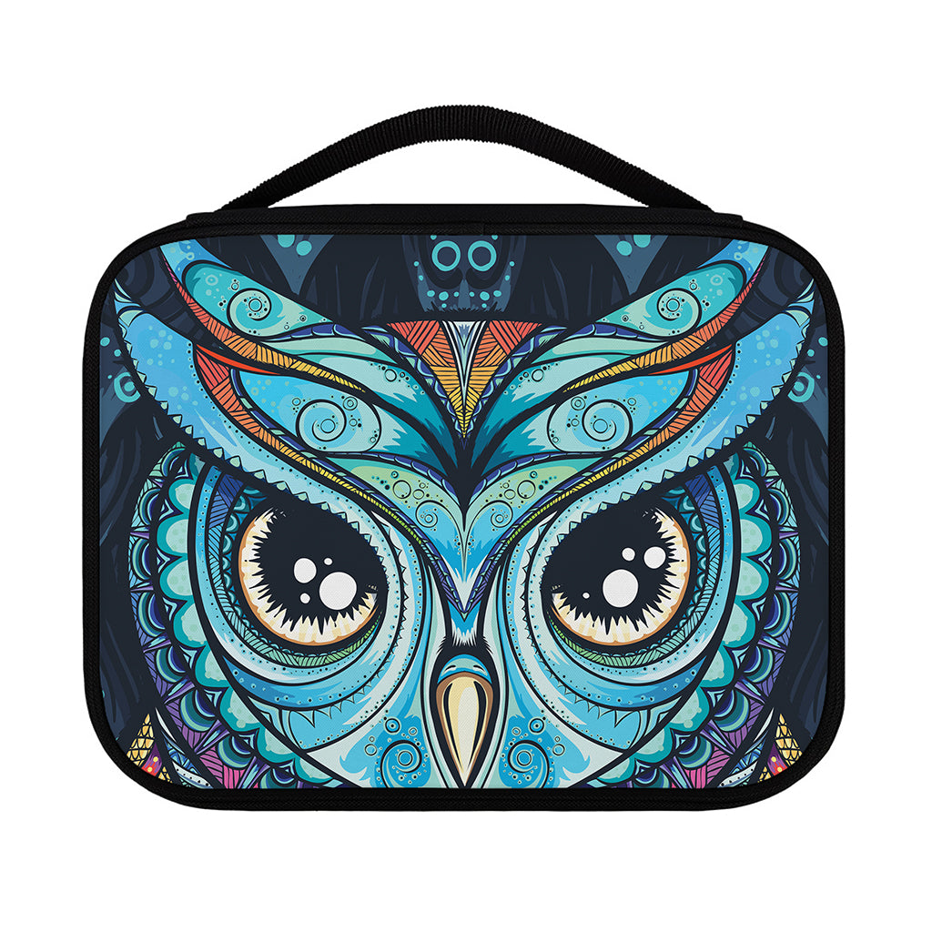 Colorful Tribal Owl Print Classic Bible Case