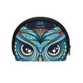 Colorful Tribal Owl Print Coin Purse