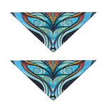 Colorful Tribal Owl Print Dog Bandana
