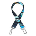 Colorful Tribal Owl Print Dog Seat Belt