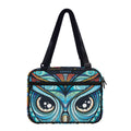 Colorful Tribal Owl Print Double Strap Bible Bag