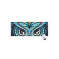 Colorful Tribal Owl Print Extended Mouse Pad