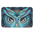 Colorful Tribal Owl Print Indoor Door Mat