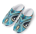 Colorful Tribal Owl Print Mesh Casual Shoes