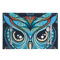 Colorful Tribal Owl Print Placemat