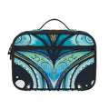 Colorful Tribal Owl Print Portable Lunch Bag