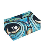 Colorful Tribal Owl Print Rectangle Tissue Box Cover