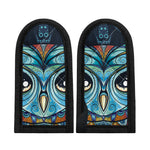 Colorful Tribal Owl Print Skillet Handle Cover